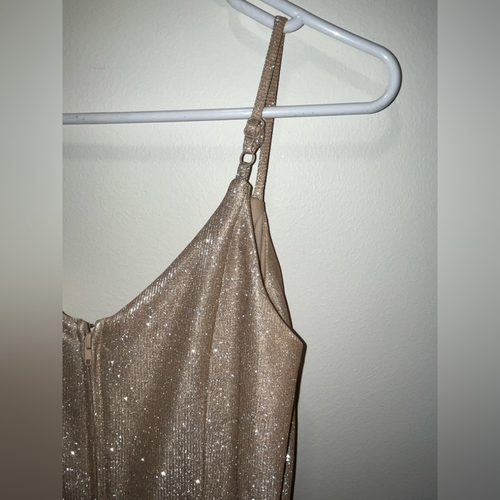 Windsor Adjustable Spaghetti Strap Shimmering Cha… - image 7